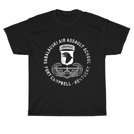 AIR ASSAULT 101 Airborne School Logo Men's Unisex T Shirt Size S to 3XL