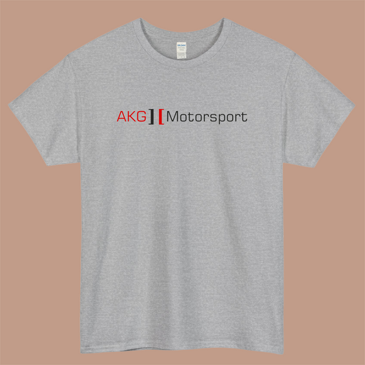 AKG Motorsports Logo Mens Unisex Short Sleeve Gray T-Shirt Size S-3XL