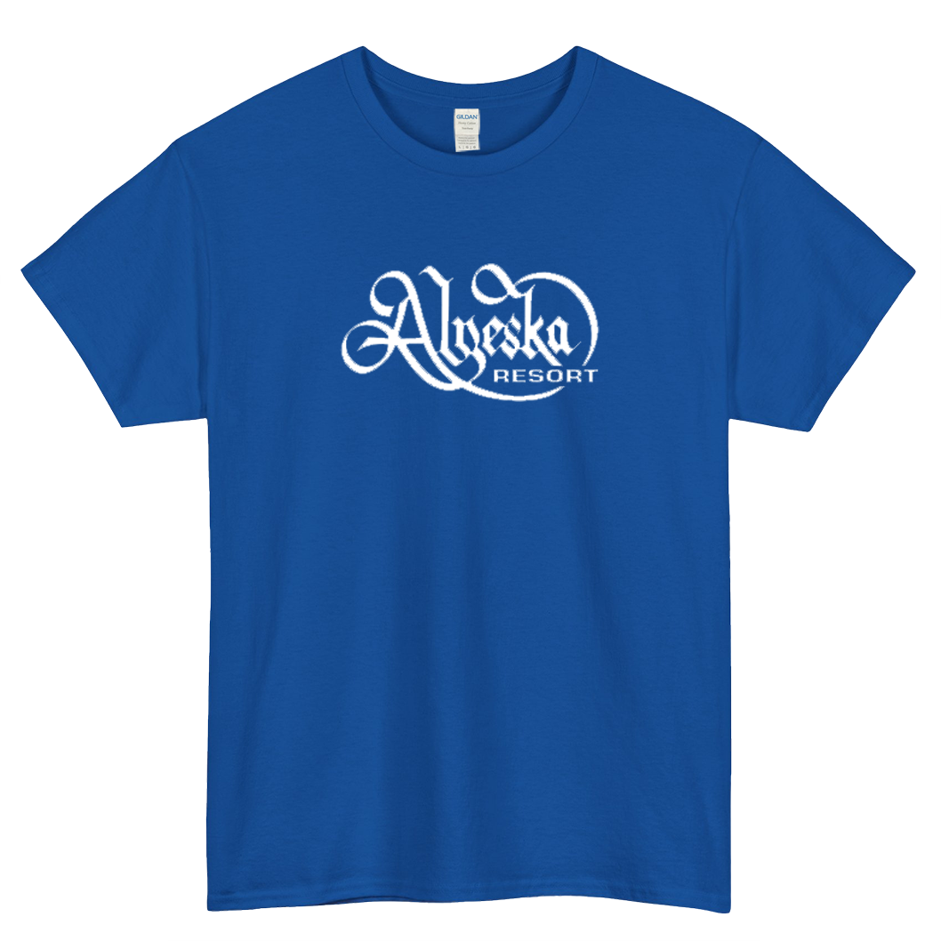 ALYESKA SKI RESORT Short Sleeve T-Shirt Men Size S-3XL -P
