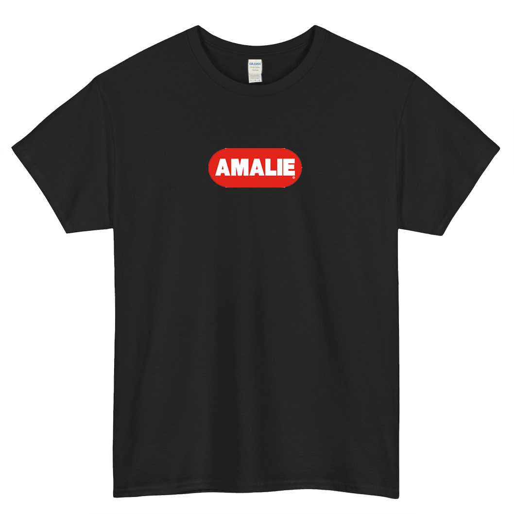 AMALIE Motor Oil Logo short SLEEVE T SHIRT -P
