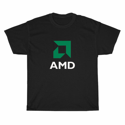AMD Advanced Micro Computer logo Men's Unisex T Shirt Size S to 3XL