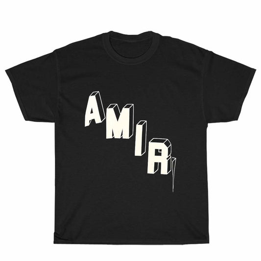 AMIRI Logo Men's Unisex T Shirt Size S to 3XL