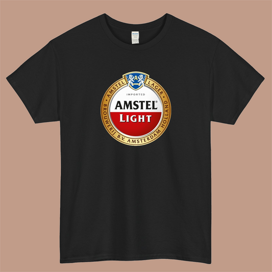 AMSTEL Beer Logo Mens Unisex Short Sleeve T-Shirt Size S-3XL