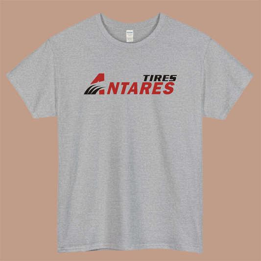 ANTARES Tires Logo Mens Unisex Short Sleeve Gray T-Shirt Size S-3XL
