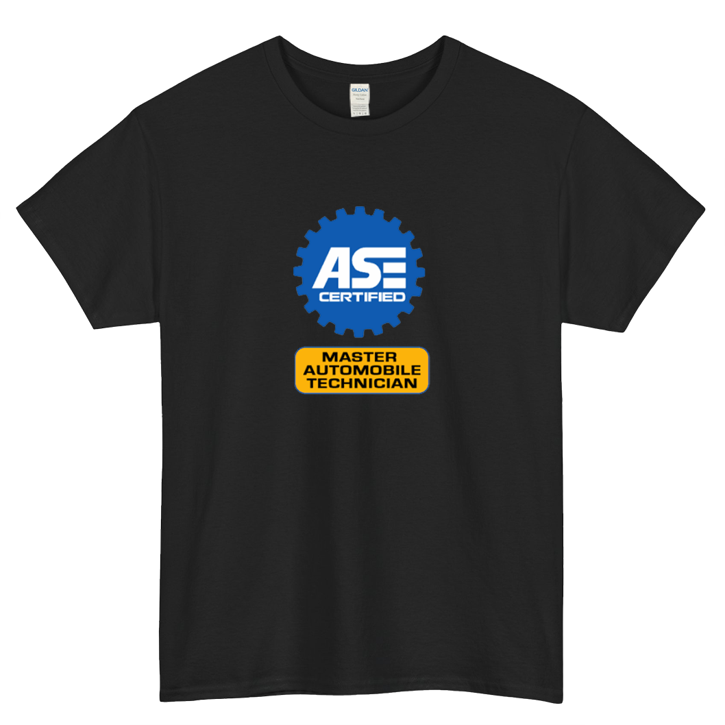 ASE CERTIFIED AUTOMOBILE Short Sleeve T-Shirt Size S-3XL -P