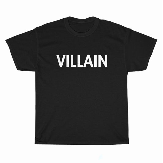 A Villan Logo Unisex Men's T Shirt Size S to 3XL