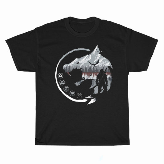 A Witcher Tale Logo Unisex Men's T Shirt Size S to 3XL