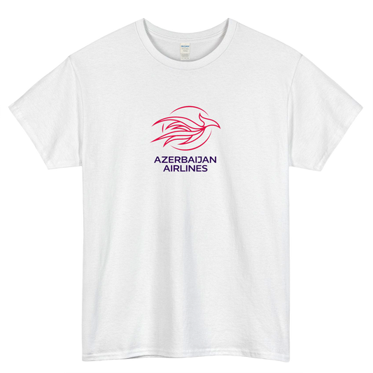 AZERBAIJAN AIRLINES LOGO  short SLEEVE T SHIRT -P