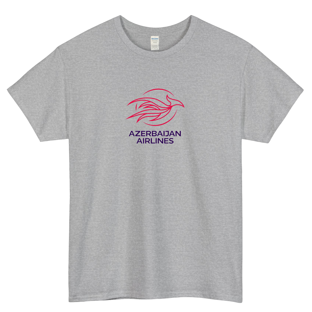 AZERBAIJAN AIRLINES LOGO  short SLEEVE T SHIRT -P
