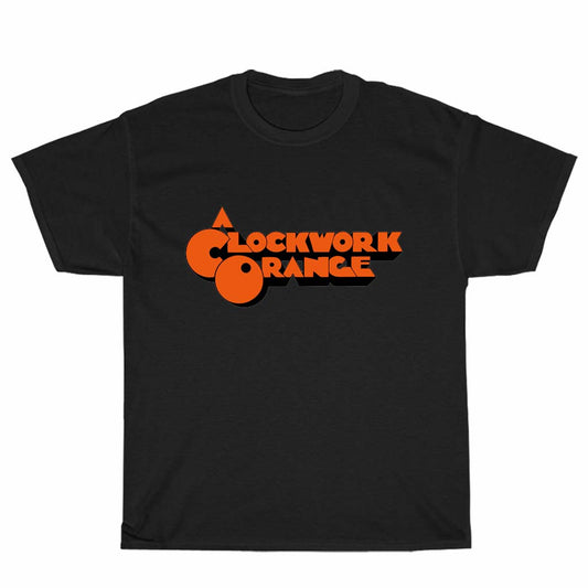 A CLOCKWORK ORANGE Logo Men's Black T-shirt logo Unisex Men's T Shirt Size S to 3XL