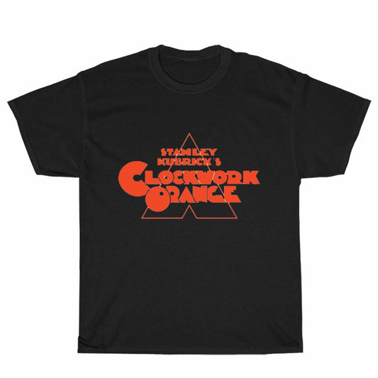A CLOCKWORK ORANGE Men's Black T-shirt logo Unisex Men's T Shirt Size S to 3XL