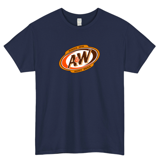 SHORT SLEEVE A&W REET BEER LOGO T SHIRT - P