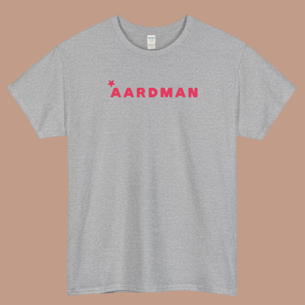 Aardman 1 Logo Mens Unisex Short Sleeve T-Shirt Size S-3XL