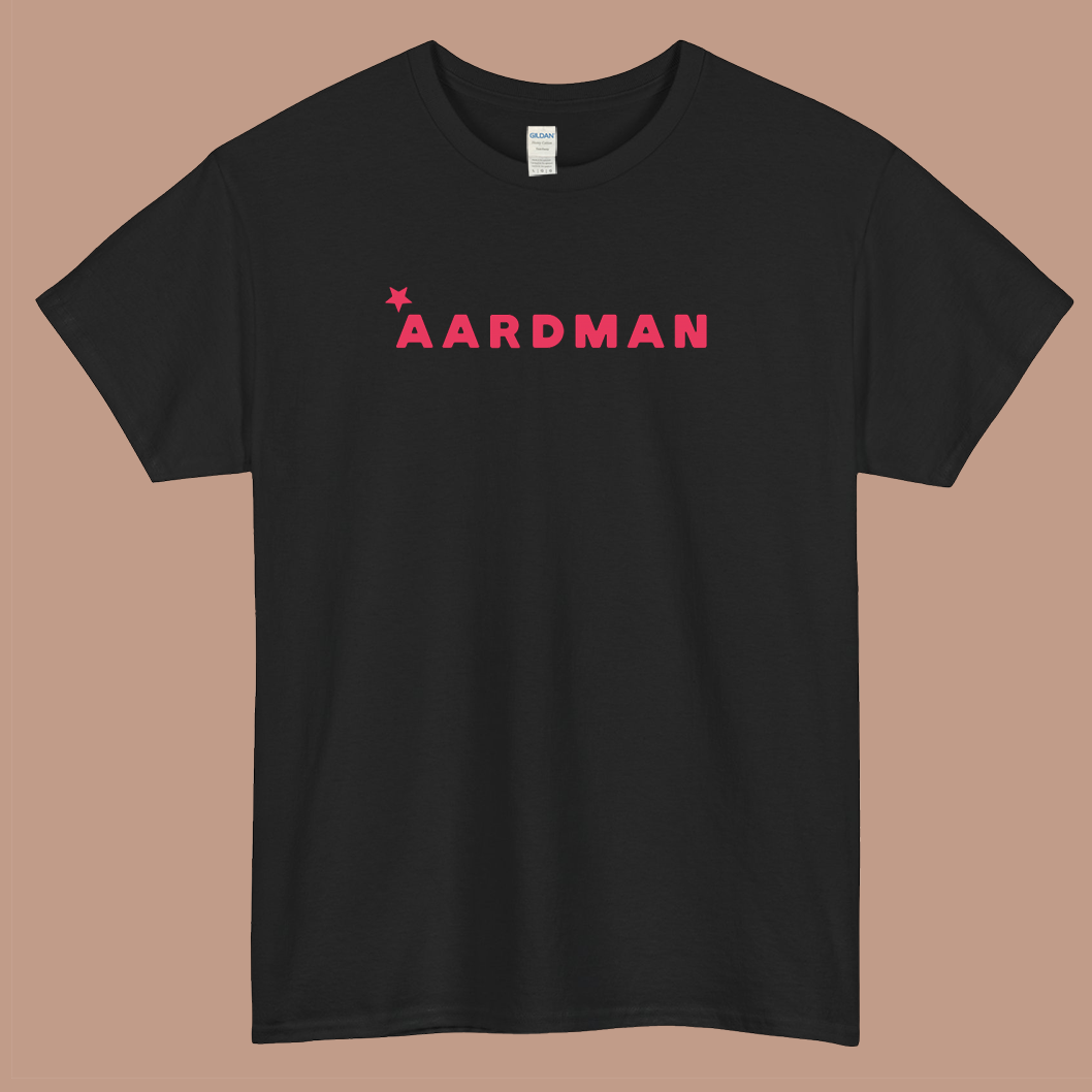 Aardman 1 Logo Mens Unisex Short Sleeve T-Shirt Size S-3XL