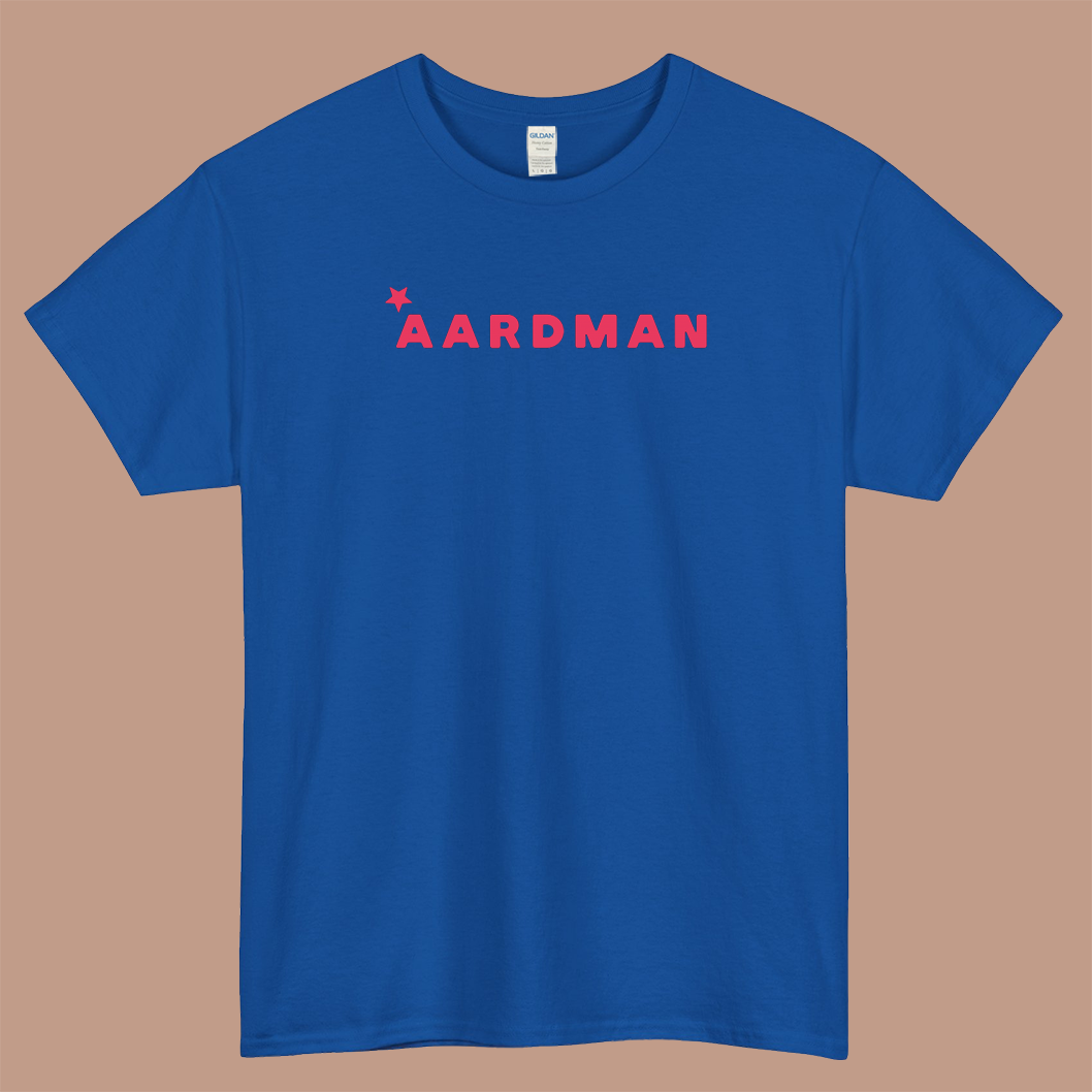 Aardman 1 Logo Mens Unisex Short Sleeve T-Shirt Size S-3XL