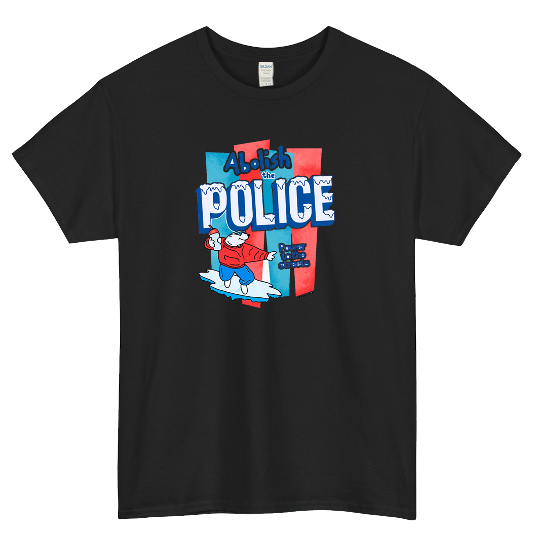 Abolish Ice the Peach Fuzz Logo Mens Unisex Short Sleeve T-Shirt Size S-3XL - P