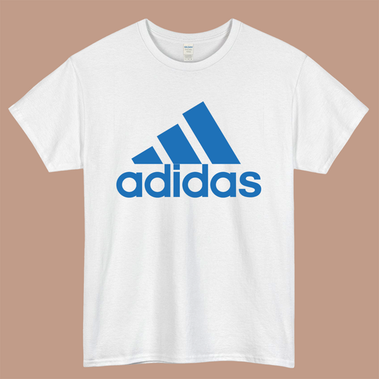 Adidas Originals Logo Mens Unisex Short Sleeve White T-Shirt Size S-3XL