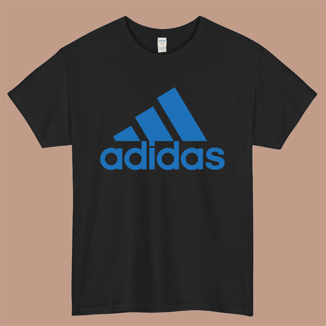 Adidas Originals Logo Mens Unisex Short Sleeve Black T-Shirt Size S-3XL