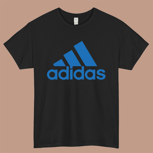 Adidas Originals Logo Mens Unisex Short Sleeve Black T-Shirt Size S-3XL