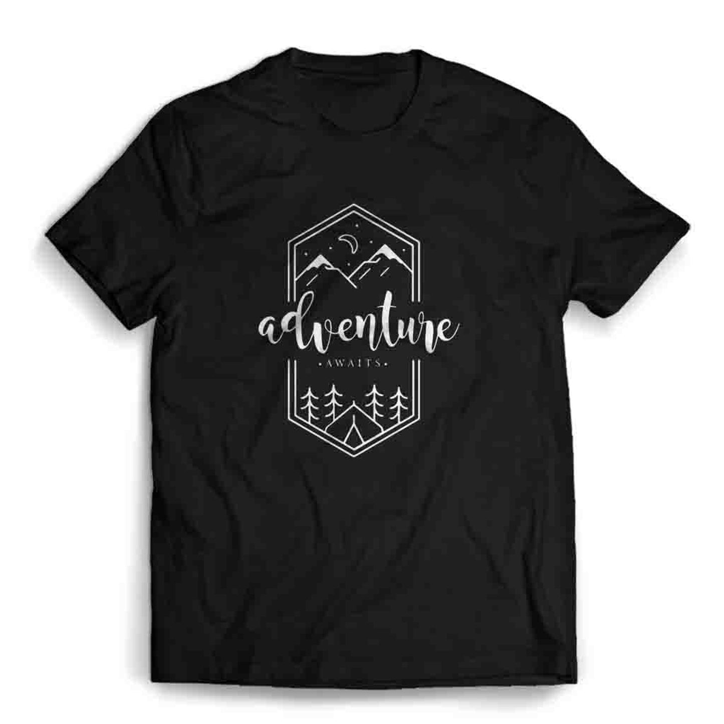 Awaits logo Unisex Men's T Shirt Size S to 3XL