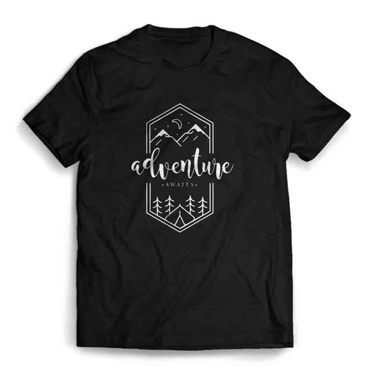 Awaits logo Unisex Men's T Shirt Size S to 3XL