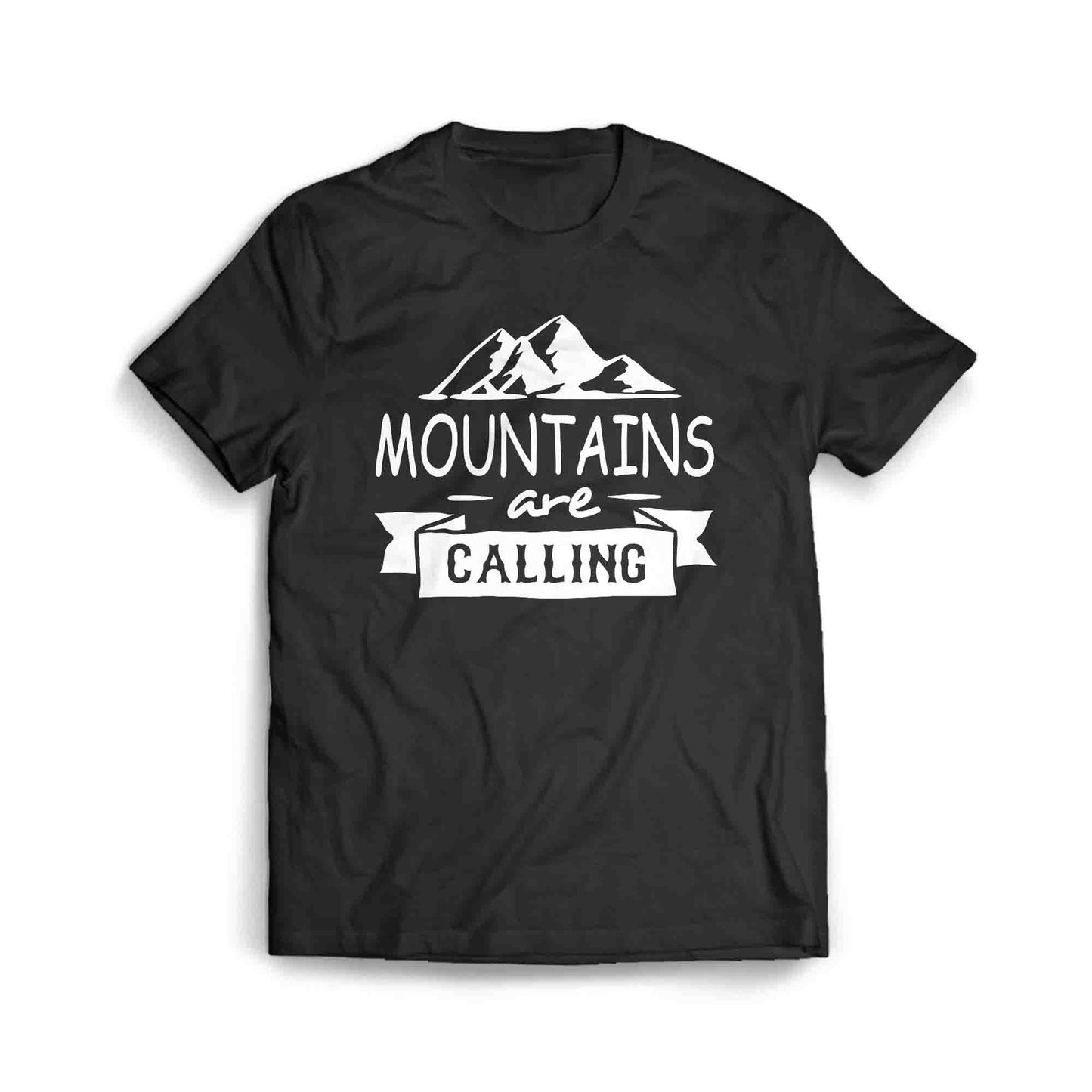 Adventure Mountains Camping logo Unisex Men's T Shirt Size S to 3XL