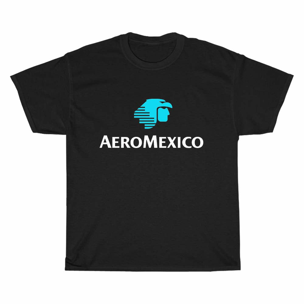 AeroMexico Airlines Logo Men's Unisex T Shirt Size S to 3XL