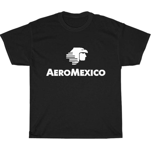 AeroMexico Airlines Logo Men's Unisex T Shirt Size S to 3XL