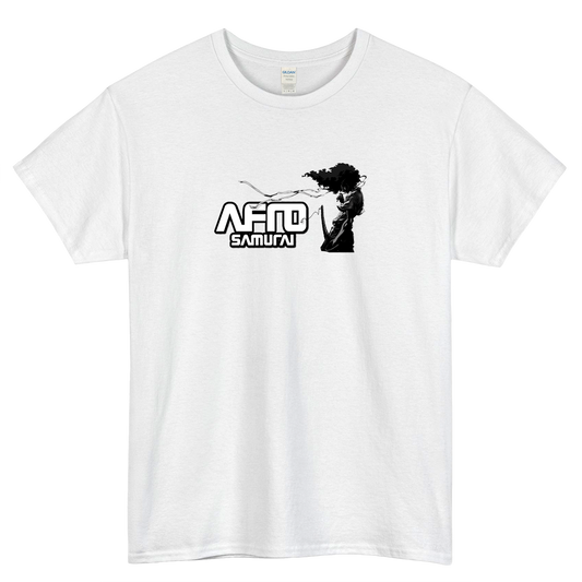 Afro Samurai Anime Cartoon Short Sleeve T-Shirt Size S-3XL -P