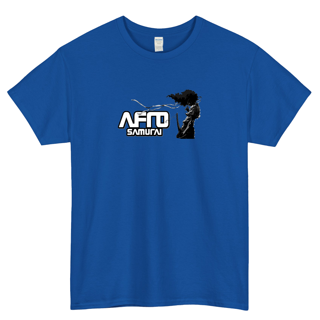 Afro Samurai Anime Cartoon Short Sleeve T-Shirt Size S-3XL -P