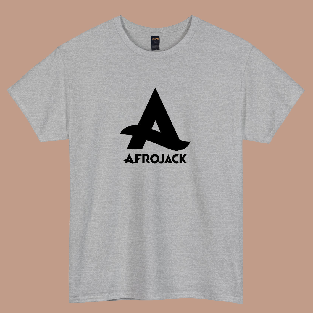 New Afrojack Logo short sleeve t shirt size S-3XL-P
