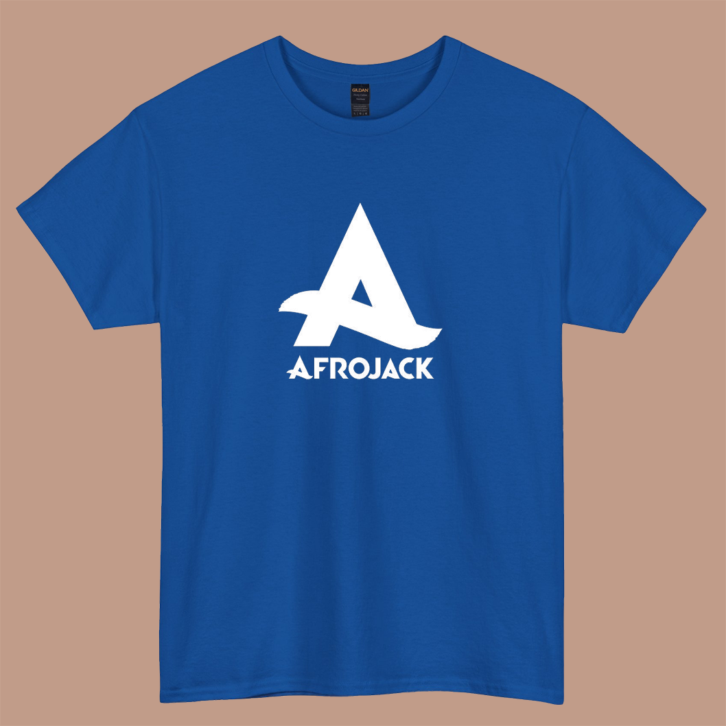 New Afrojack Logo short sleeve t shirt size S-3XL-P