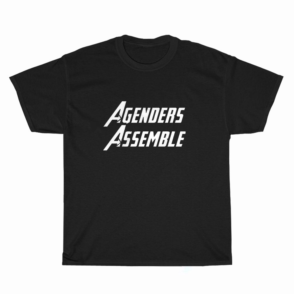 Agenders Assemble Logo Unisex Men's T Shirt Size S to 3XL