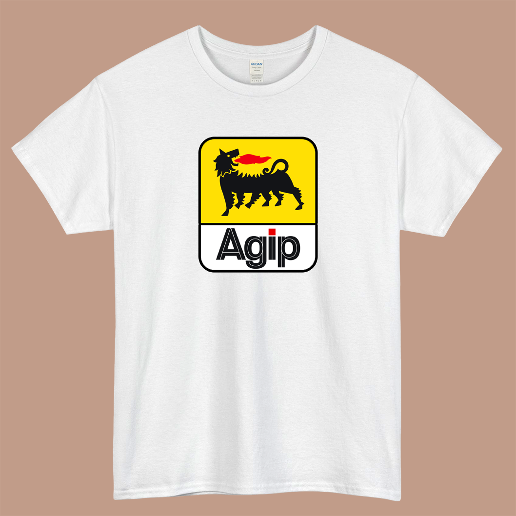 Agip Logo Mens Unisex Short Sleeve T-Shirt Size S-3XL