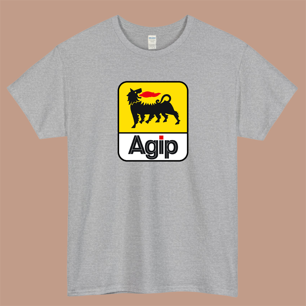 Agip Logo Mens Unisex Short Sleeve T-Shirt Size S-3XL