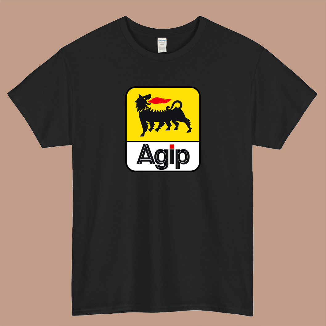 Agip Logo Mens Unisex Short Sleeve T-Shirt Size S-3XL