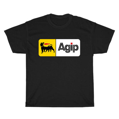 Agip Oil Logo Men's Unisex T Shirt Size S to 3XL