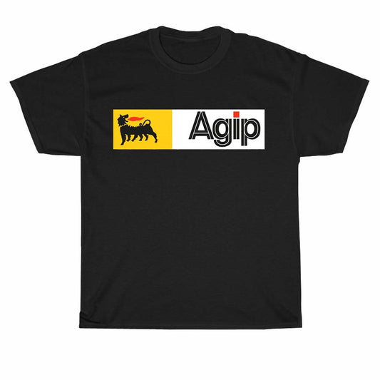 Agip Oil Motor Logo Men's Unisex T Shirt Size S to 3XL
