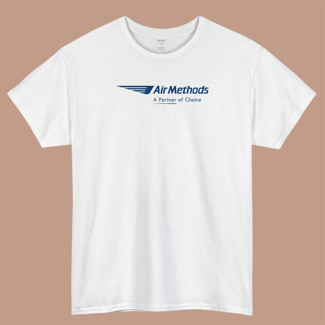 Air Methods A Partner of Choice Logo Mens Unisex Short Sleeve T-Shirt Size S-3XL - P