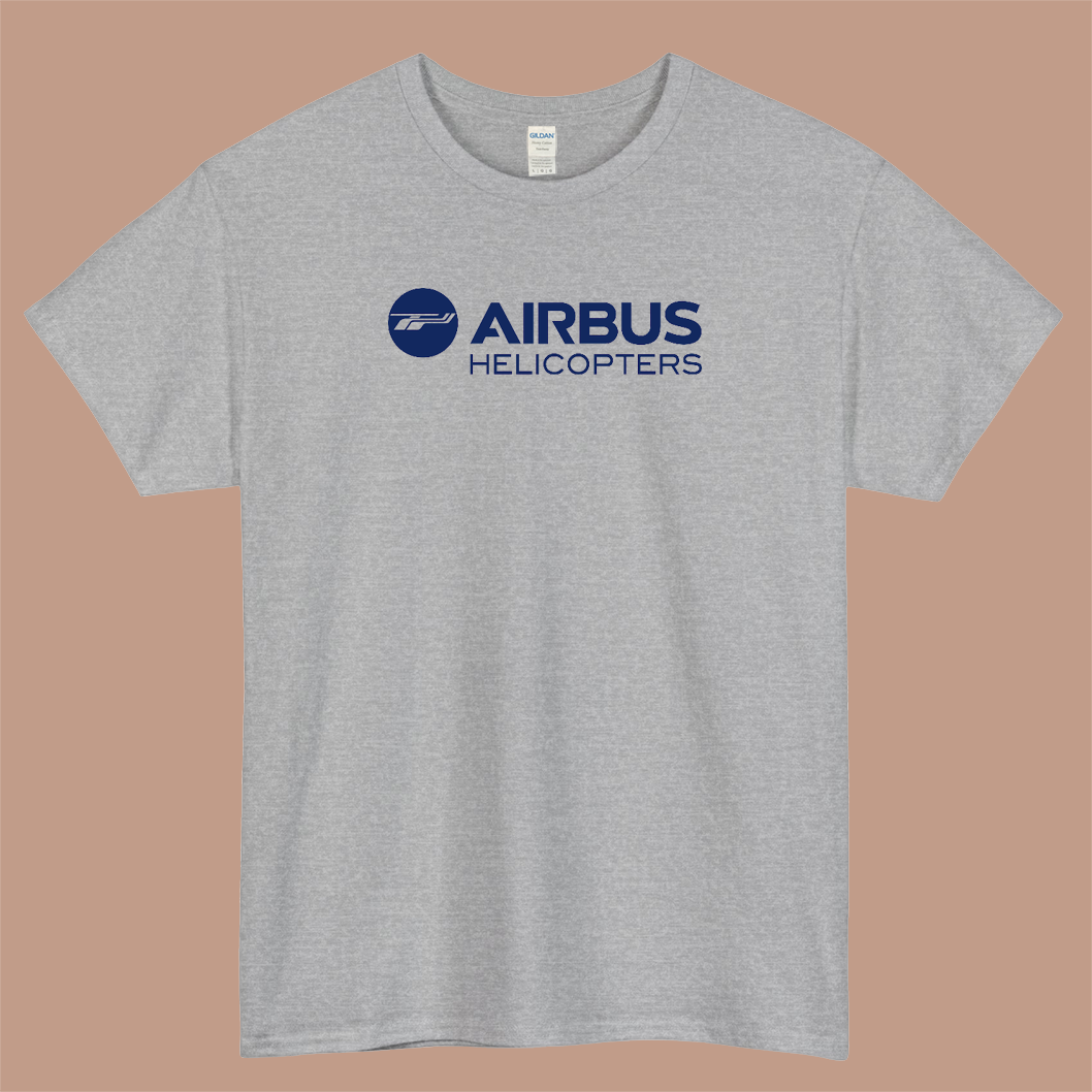 Airbus Helicopter European Aviation Geek Sport Logo Mens Unisex Short Sleeve T-Shirt Size S-3XL - P