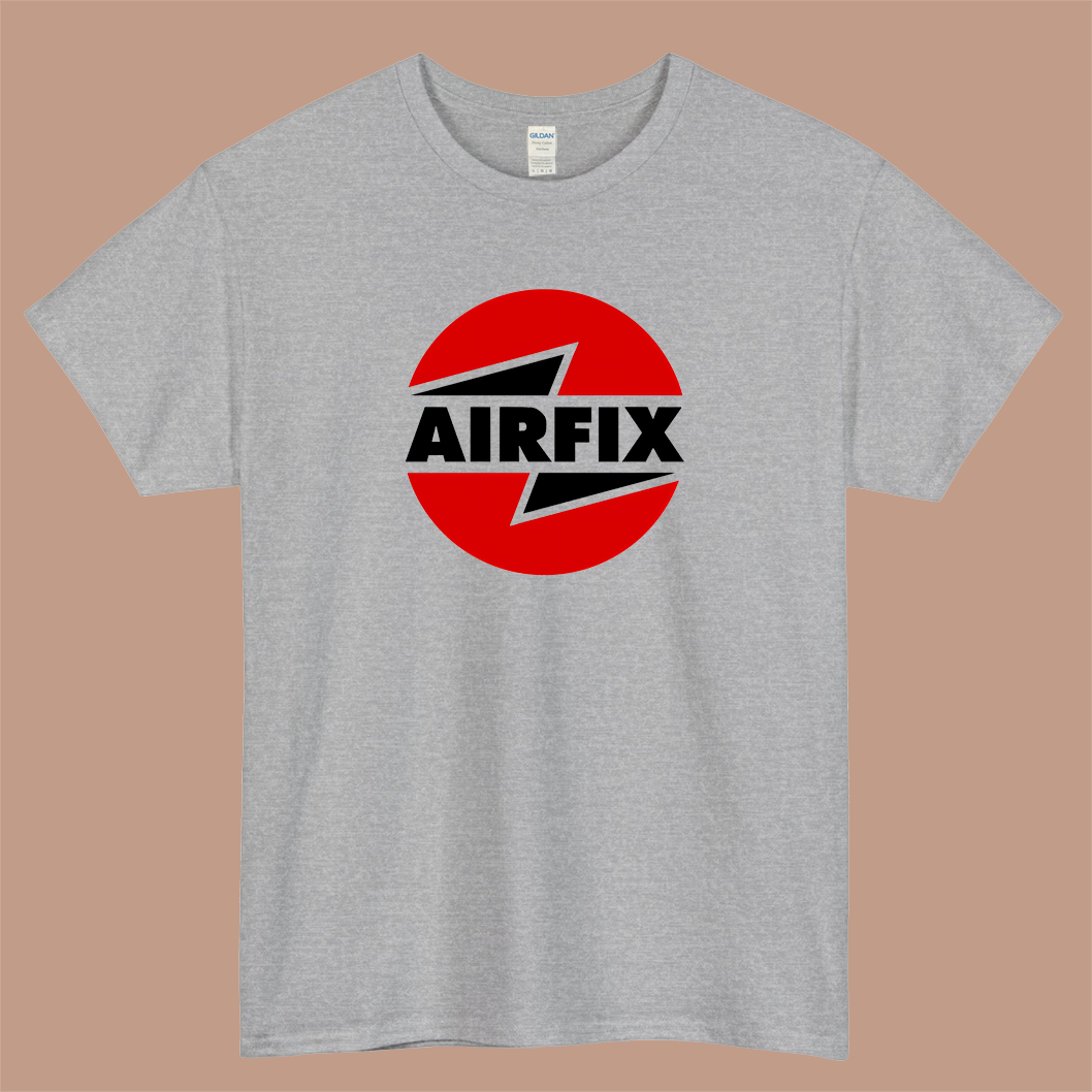 Airfix Logo Mens Unisex Short Sleeve T-Shirt Size S-3XL - P