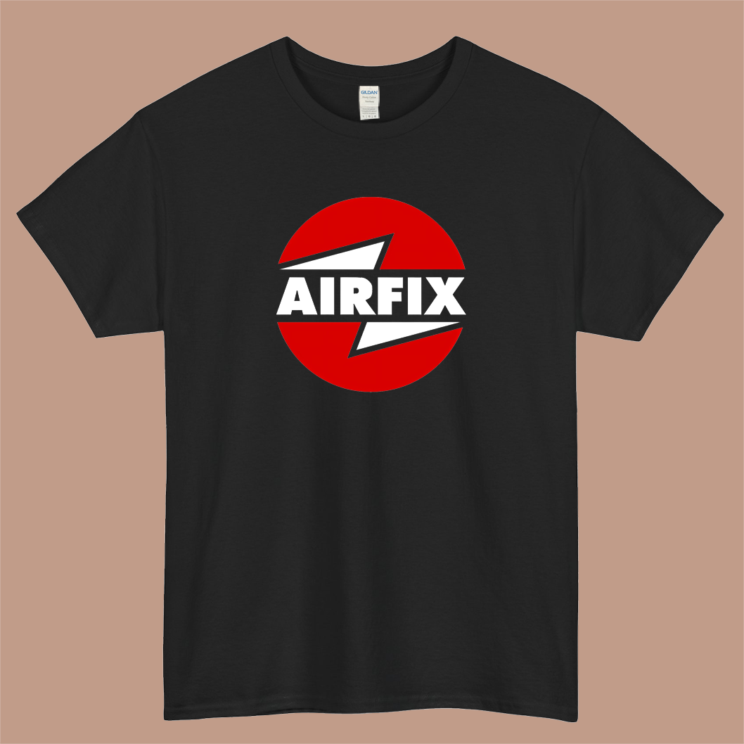 Airfix Logo Mens Unisex Short Sleeve T-Shirt Size S-3XL - P