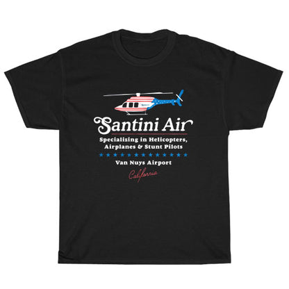 New Brand Airwolf Santini Air Helicopter Men's Unisex T Shirt Size S to 3XL
