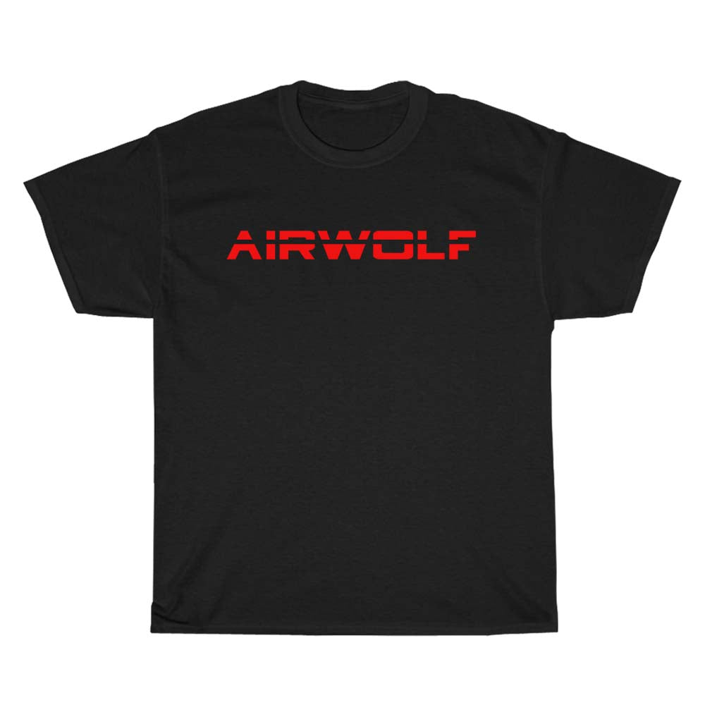 Airwolf Action TV Series logo Men's Unisex T Shirt Size S to 3XL