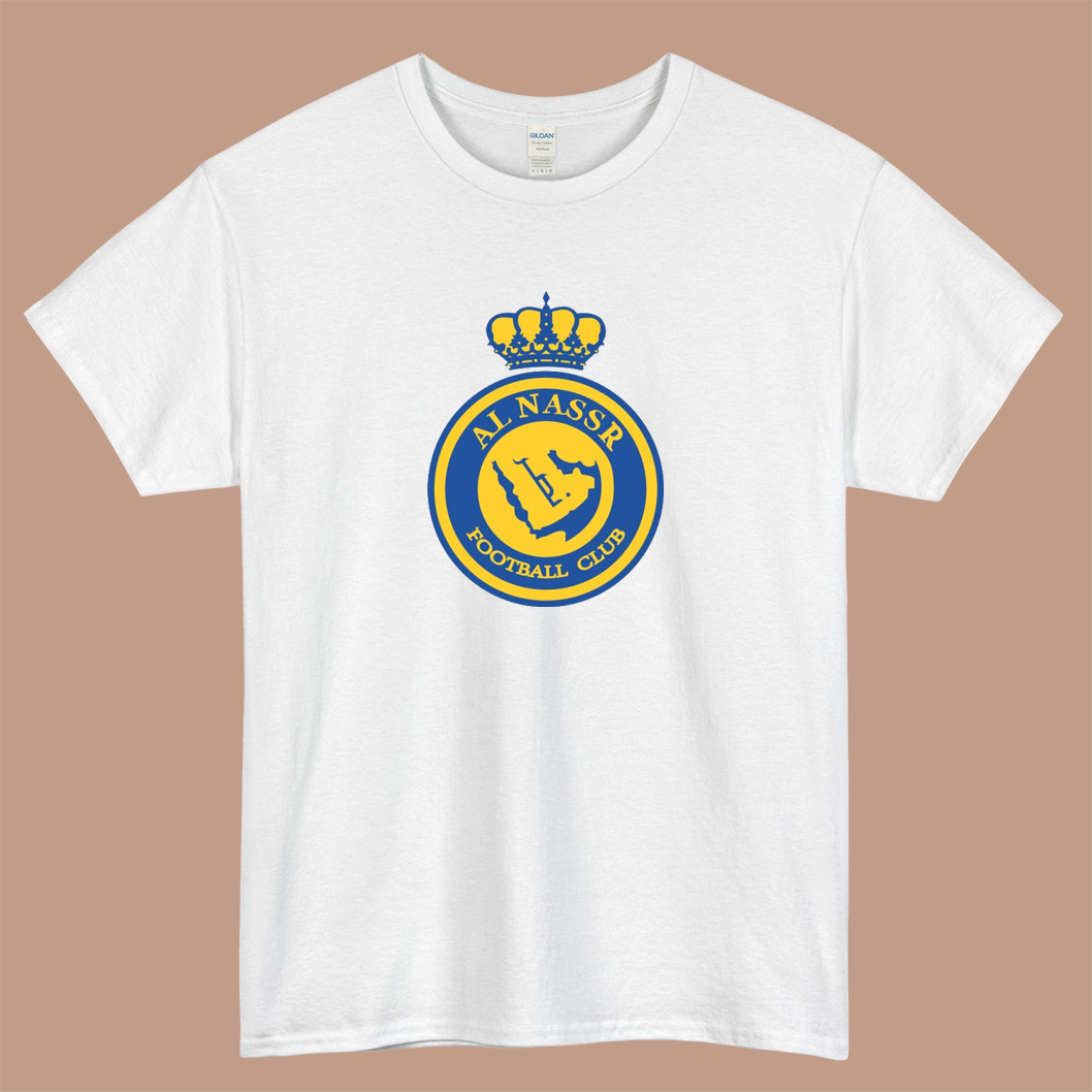 Al-Nassr Football Logo Mens Unisex Short Sleeve T-Shirt Size S-3XL - P