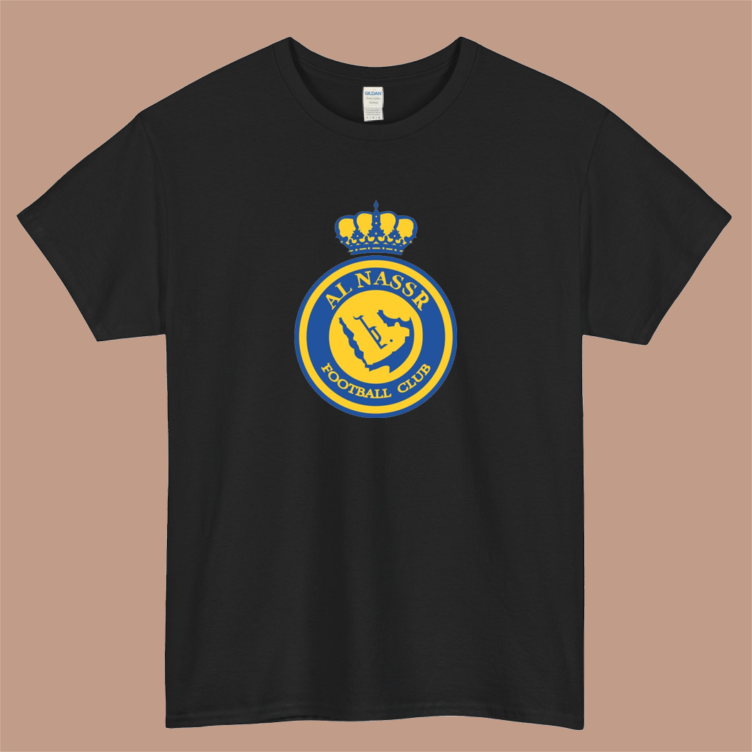 Al-Nassr Football Logo Mens Unisex Short Sleeve T-Shirt Size S-3XL - P