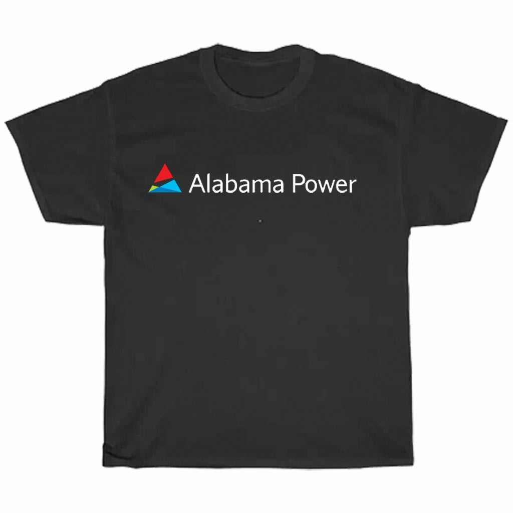Alabama Power Logo Men's Unisex T Shirt Size S to 3XL