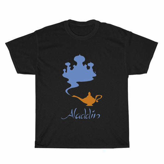 Aladdin All Logo Unisex Men's T Shirt Size S to 3XL