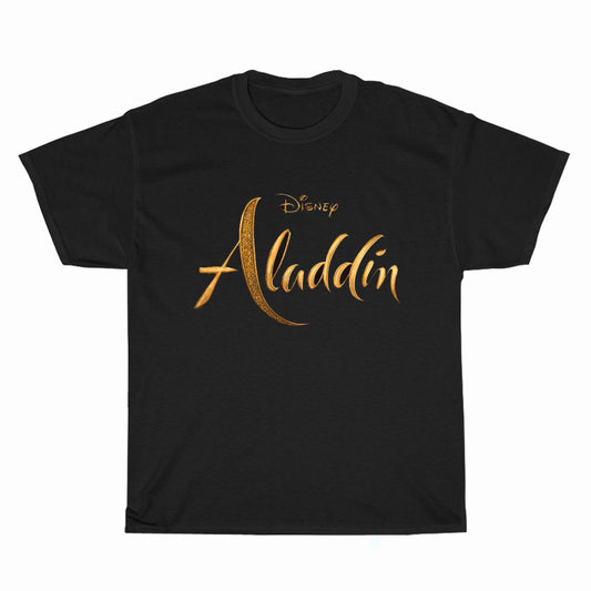 Aladdin Logo Unisex Men's T Shirt Size S to 3XL