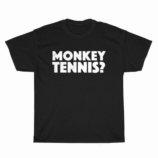 Alan Partridge Monkey Tennis Logo Unisex Men's T Shirt Size S to 3XL